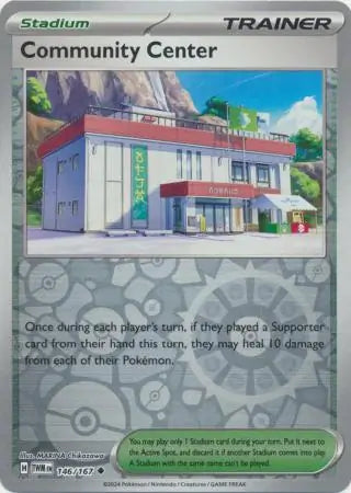 Community Center 146/167 (SV06: Twilight Masquerade)  - Reverse Holofoil | Good Games Adelaide SA