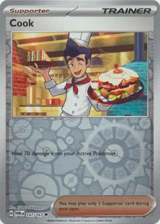 Cook 147/167 (SV06: Twilight Masquerade)  - Reverse Holofoil | Good Games Adelaide SA