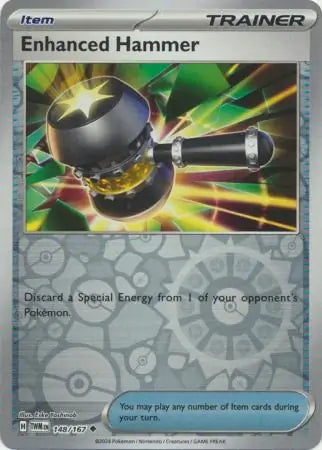 Enhanced Hammer 148/167 (SV06: Twilight Masquerade)  - Reverse Holofoil | Good Games Adelaide SA