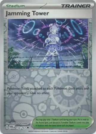 Jamming Tower 153/167 (SV06: Twilight Masquerade)  - Reverse Holofoil | Good Games Adelaide SA