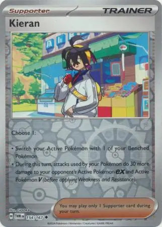 Kieran 154/167 (SV06: Twilight Masquerade)  - Reverse Holofoil | Good Games Adelaide SA