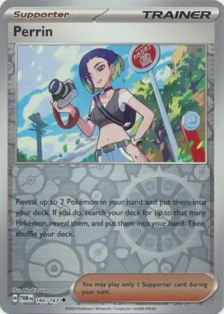 Perrin 160/167 (SV06: Twilight Masquerade)  - Reverse Holofoil | Good Games Adelaide SA