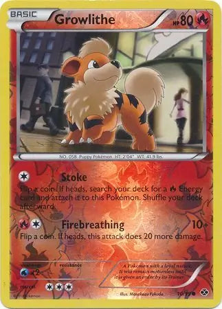 Growlithe 10/99 (Next Destinies)  - Reverse Holofoil | Good Games Adelaide SA