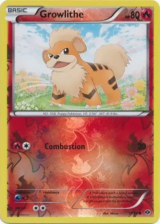 Growlithe 11/99 (Next Destinies)  - Reverse Holofoil | Good Games Adelaide SA