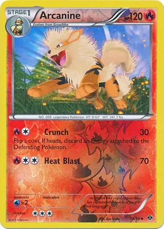 Arcanine 13/99 (Next Destinies)  - Reverse Holofoil | Good Games Adelaide SA