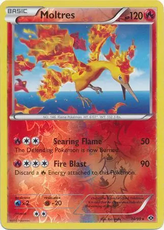 Moltres 14/99 (Next Destinies)  - Reverse Holofoil | Good Games Adelaide SA