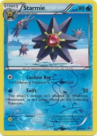 Starmie 24/99 (Next Destinies)  - Reverse Holofoil | Good Games Adelaide SA