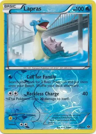 Lapras 25/99 (Next Destinies)  - Reverse Holofoil | Good Games Adelaide SA