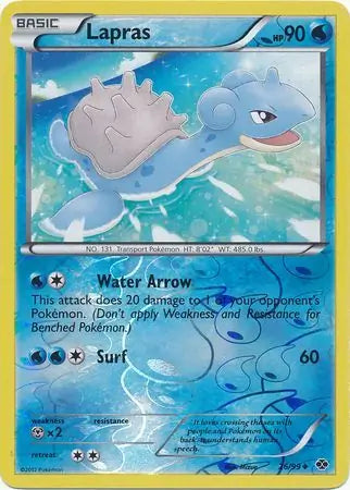 Lapras 26/99 (Next Destinies)  - Reverse Holofoil | Good Games Adelaide SA