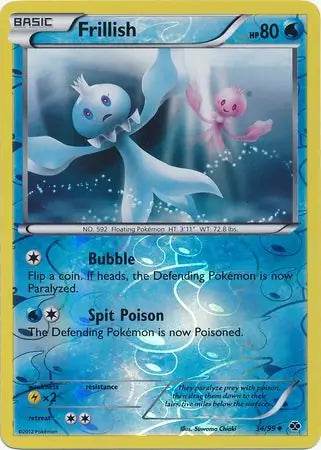 Frillish 34/99 (Next Destinies)  - Reverse Holofoil | Good Games Adelaide SA