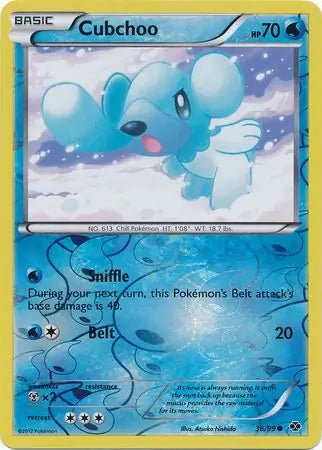 Cubchoo 36/99 (Next Destinies)  - Reverse Holofoil | Good Games Adelaide SA