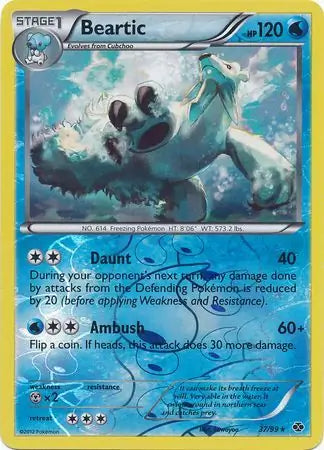 Beartic 37/99 (Next Destinies)  - Reverse Holofoil | Good Games Adelaide SA