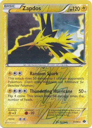 Zapdos 41/99 (Next Destinies)  - Reverse Holofoil | Good Games Adelaide SA