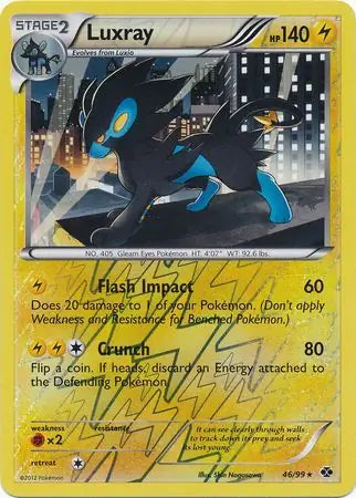 Luxray 46/99 (Next Destinies)  - Reverse Holofoil | Good Games Adelaide SA
