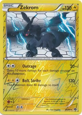 Zekrom 50/99 (Next Destinies)  - Reverse Holofoil | Good Games Adelaide SA