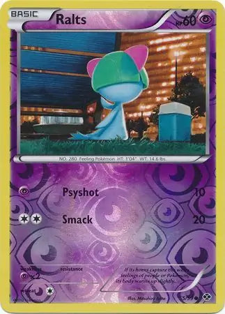 Ralts 55/99 (Next Destinies)  - Reverse Holofoil | Good Games Adelaide SA