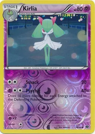 Kirlia 56/99 (Next Destinies)  - Reverse Holofoil | Good Games Adelaide SA