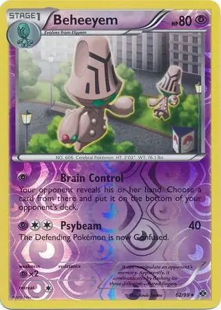 Beheeyem 62/99 (Next Destinies)  - Reverse Holofoil | Good Games Adelaide SA