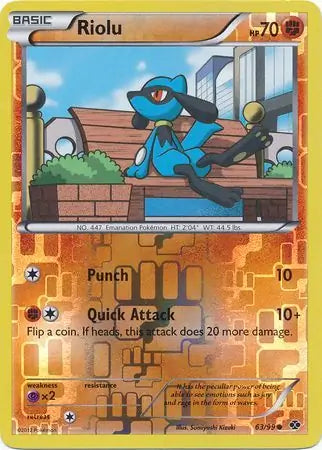 Riolu 63/99 (Next Destinies)  - Reverse Holofoil | Good Games Adelaide SA
