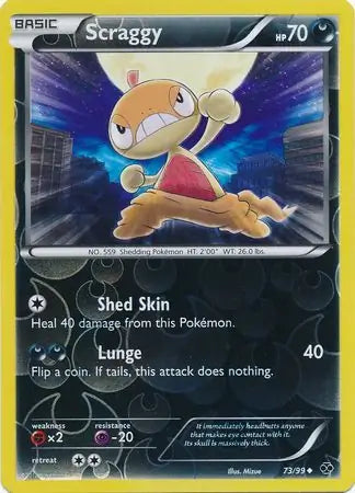 Scraggy 73/99 (Next Destinies)  - Reverse Holofoil | Good Games Adelaide SA