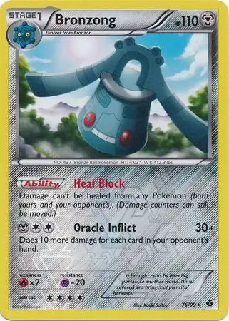 Bronzong 76/99 (Next Destinies)  - Reverse Holofoil | Good Games Adelaide SA