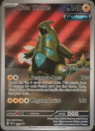 Iron Thorns Pokemon Center 098 (SV: Scarlet & Violet Promo Cards)  - Holofoil | Good Games Adelaide SA