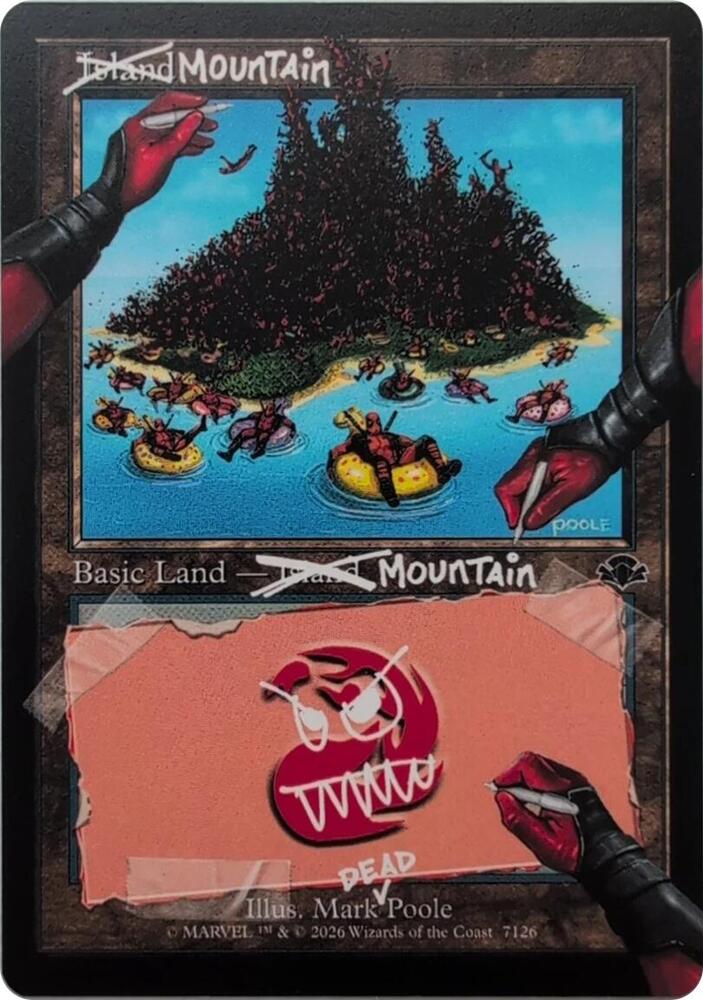 Mountain 7126 7126 (Secret Lair Drop Series)  | Good Games Adelaide SA