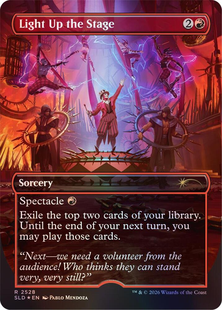 Light Up the Stage 2528 (Secret Lair Drop Series)  - Foil | Good Games Adelaide SA