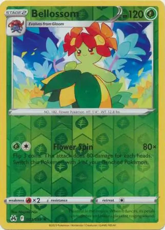 Bellossom 003/159 (Crown Zenith)  - Reverse Holofoil | Good Games Adelaide SA