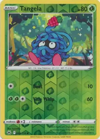 Tangela 004/159 (Crown Zenith)  - Reverse Holofoil | Good Games Adelaide SA