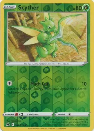 Scyther 006/159 (Crown Zenith)  - Reverse Holofoil | Good Games Adelaide SA