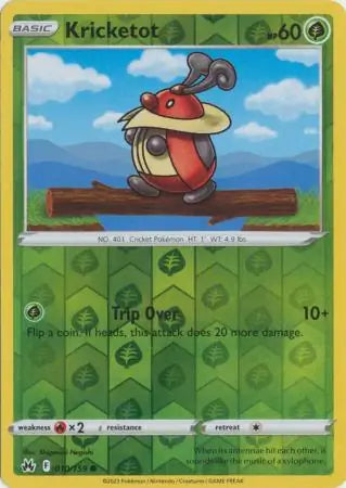 Kricketot 010/159 (Crown Zenith)  - Reverse Holofoil | Good Games Adelaide SA