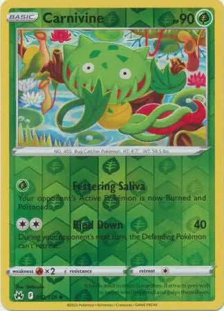 Carnivine 012/159 (Crown Zenith)  - Reverse Holofoil | Good Games Adelaide SA