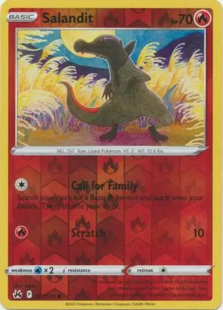 Salandit 027/159 (Crown Zenith)  - Reverse Holofoil | Good Games Adelaide SA