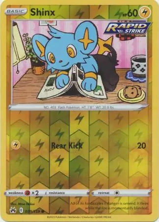 Shinx 039/159 (Crown Zenith)  - Reverse Holofoil | Good Games Adelaide SA