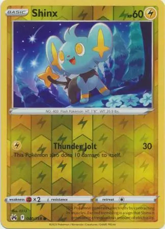 Shinx 040/159 (Crown Zenith)  - Reverse Holofoil | Good Games Adelaide SA