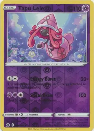 Tapu Lele 064/159 (Crown Zenith)  - Reverse Holofoil | Good Games Adelaide SA
