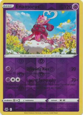 Enamorus 067/159 (Crown Zenith)  - Reverse Holofoil | Good Games Adelaide SA