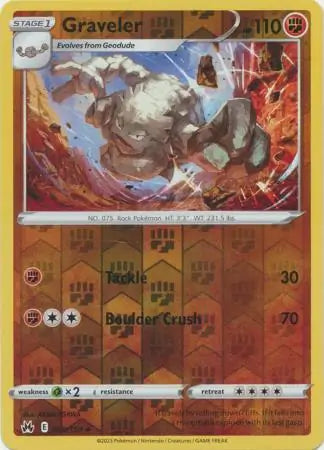 Graveler 068/159 (Crown Zenith)  - Reverse Holofoil | Good Games Adelaide SA