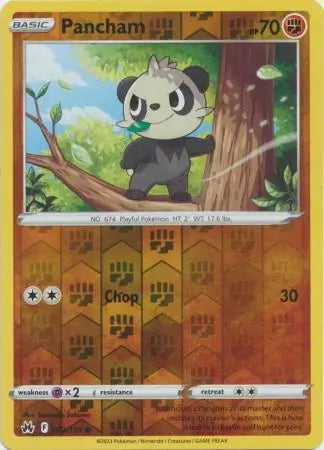Pancham 072/159 (Crown Zenith)  - Reverse Holofoil | Good Games Adelaide SA