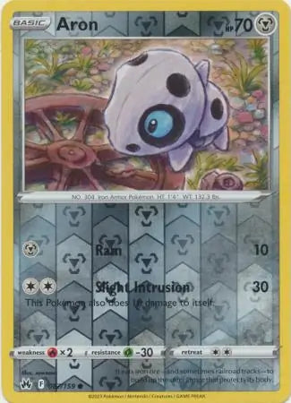 Aron 087/159 (Crown Zenith)  - Reverse Holofoil | Good Games Adelaide SA