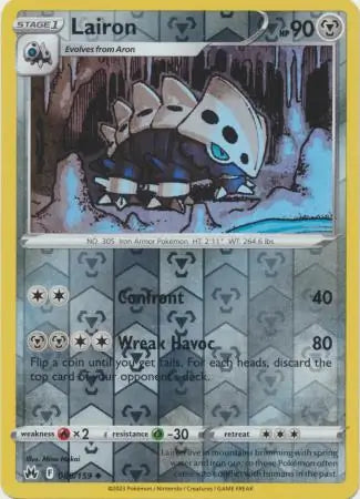 Lairon 088/159 (Crown Zenith)  - Reverse Holofoil | Good Games Adelaide SA