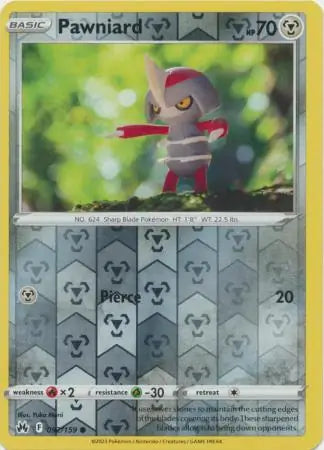 Pawniard 092/159 (Crown Zenith)  - Reverse Holofoil | Good Games Adelaide SA