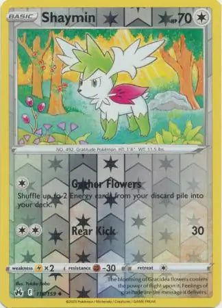 Shaymin 115/159 (Crown Zenith)  - Reverse Holofoil | Good Games Adelaide SA