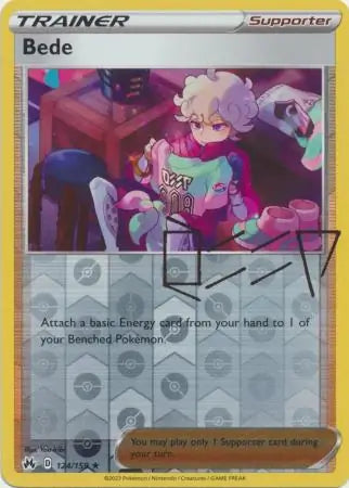 Bede 124/159 (Crown Zenith)  - Reverse Holofoil | Good Games Adelaide SA