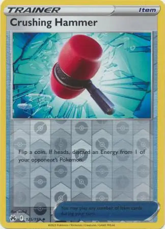 Crushing Hammer 125/159 (Crown Zenith)  - Reverse Holofoil | Good Games Adelaide SA