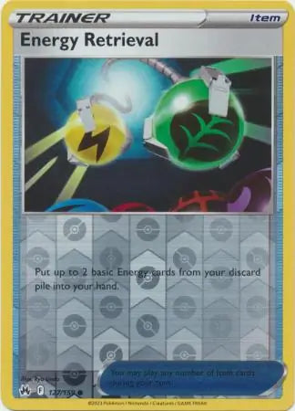 Energy Retrieval 127/159 (Crown Zenith)  - Reverse Holofoil | Good Games Adelaide SA