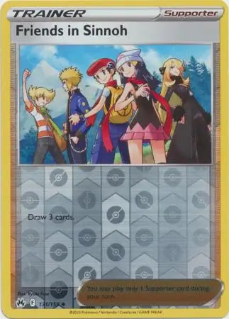 Friends in Sinnoh 131/159 (Crown Zenith)  - Reverse Holofoil | Good Games Adelaide SA