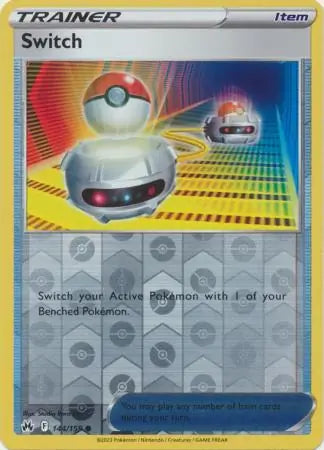 Switch 144/159 (Crown Zenith)  - Reverse Holofoil | Good Games Adelaide SA