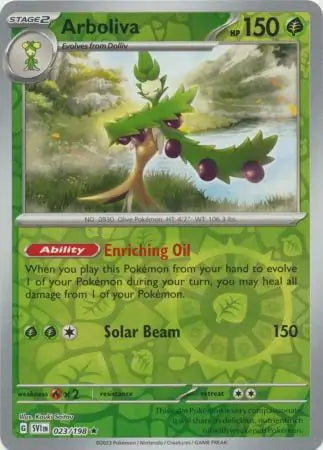 Arboliva 023/198 (SV01: Scarlet & Violet Base Set)  - Reverse Holofoil | Good Games Adelaide SA